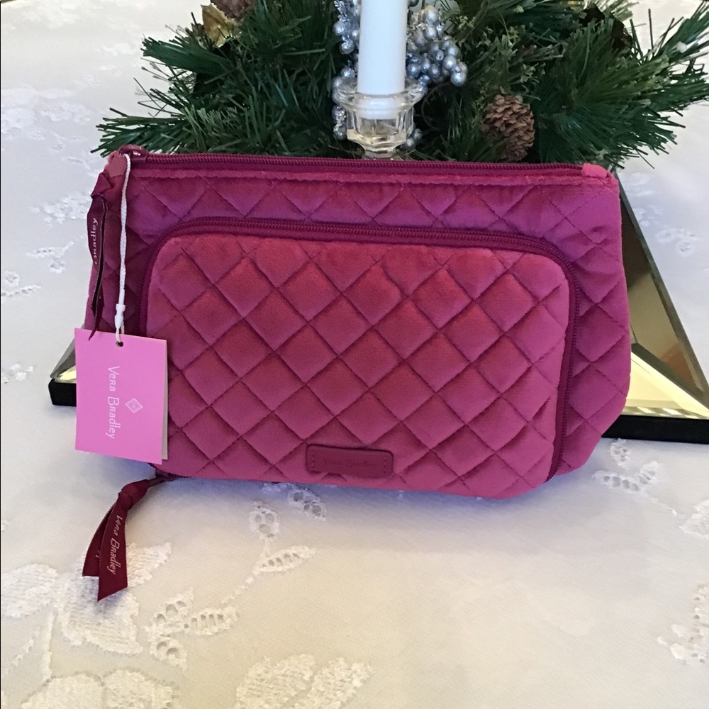 Vera Bradley Velvet Compact Organizer NWT